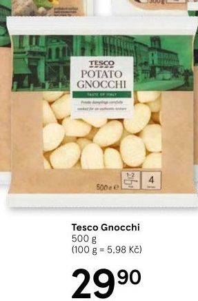 Noky bramborové Tesco