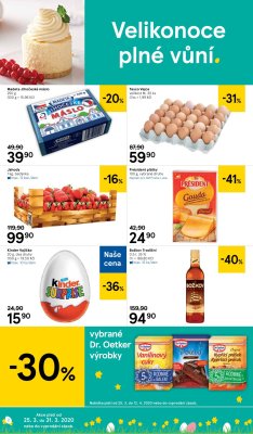 akční leták Tesco 25.3.2020-6.4.2020