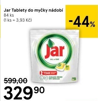 Kapsle do myčky Jar