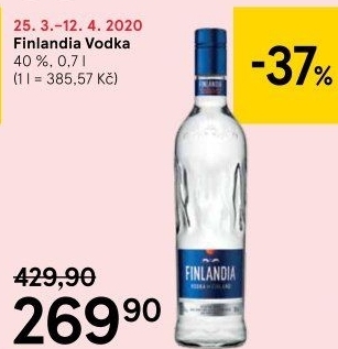 Vodka Finlandia