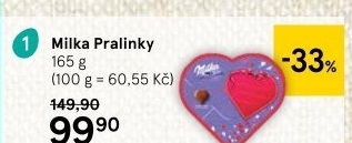 Bonboniéra Pralinky Milka