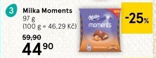 Bonboniéra Pralinky Moments Milka