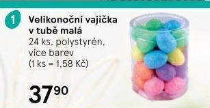 Dekorační vajíčka velikonoční