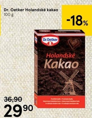 Kakao holandské Dr. Oetker