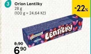 Lentilky Orion