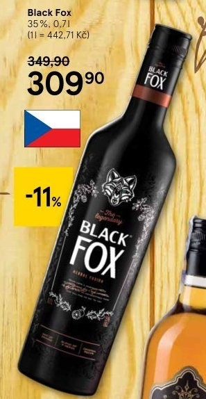 Likér Black Fox