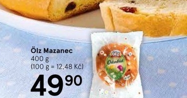 Máslový mazanec Ölz
