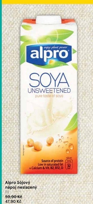 Nápoj sojový Alpro Soya