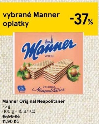 Oplatky Neapolitaner Manner