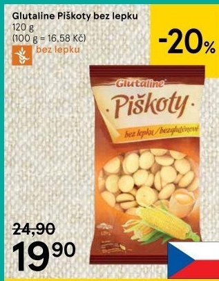Piškoty bez lepku Glutaline