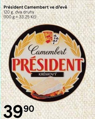 Sýr Camembert Président