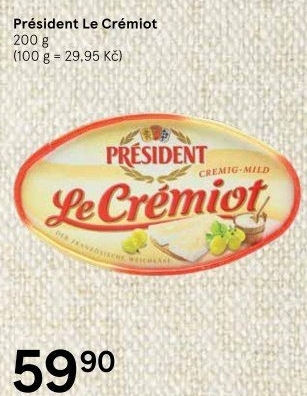 Sýr Le Crémiot Président