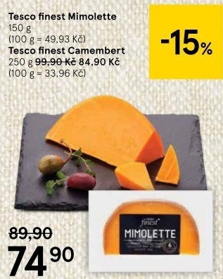 Sýr Mimolette Tesco Finest