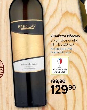 Vína Vinařství Břeclav