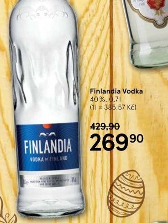 Vodka Finlandia
