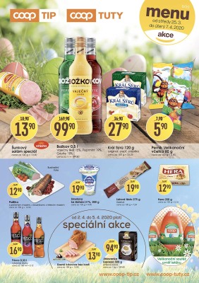 akční leták COOP 25.3.2020-7.4.2020