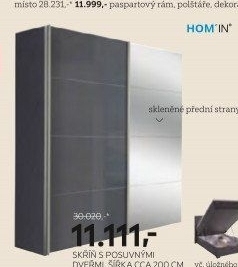 Šatní skříň Hom'