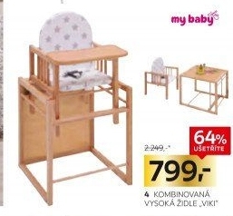 Židlička dětská My Baby Lou