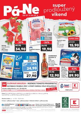 akční leták Kaufland 27.3.2020-29.3.2020
