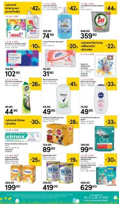 akční leták Tesco 1.4.2020-6.4.2020