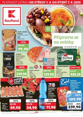 akční leták Kaufland 1.4.2020-7.4.2020