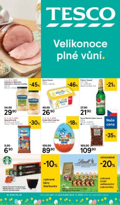 akční leták Tesco 1.4.2020-6.4.2020