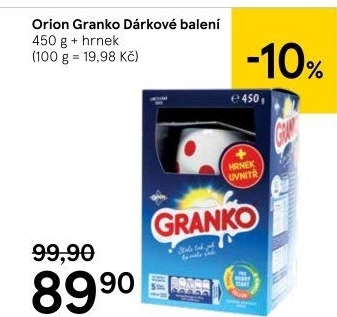 Instantní kakao Granko