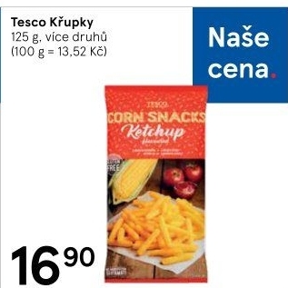 Křupky Tesco