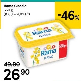 Margarín Classic Rama