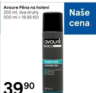 Pěna na holení pánská Avouré