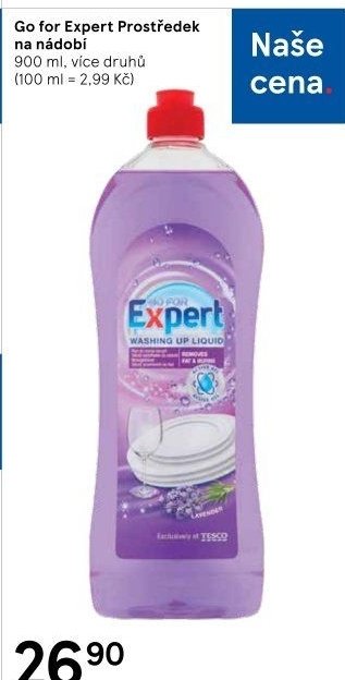 Prostředek na nádobí Go For Expert