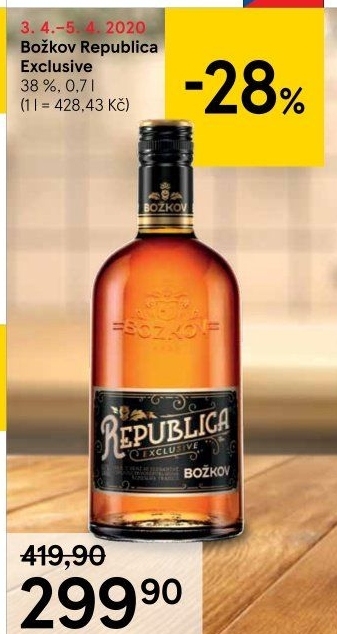 Rum Republica Exclusive Božkov