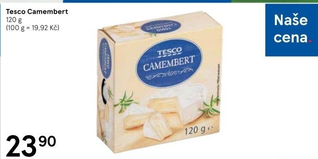 Sýr Camembert Tesco
