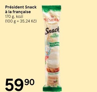 Sýr Snack Président