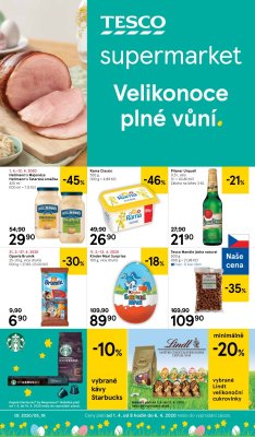 akční leták Tesco 1.4.2020-6.4.2020