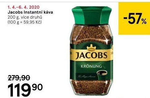 Instantní kávy Jacobs