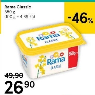 Margarín Classic Rama