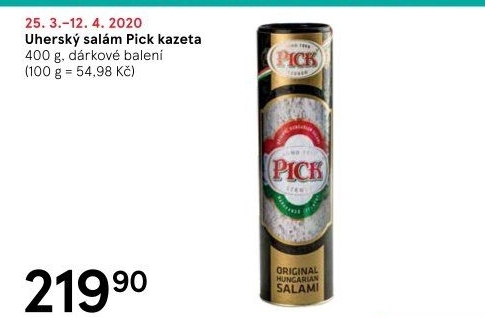 Salám Uherák Pick - dárkové balení