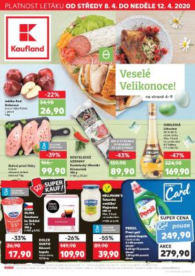 akční leták Kaufland 8.4.2020-12.4.2020
