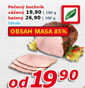 Bochník pečený Váhala