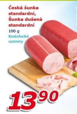 Česká šunka standard Kostelecké uzeniny