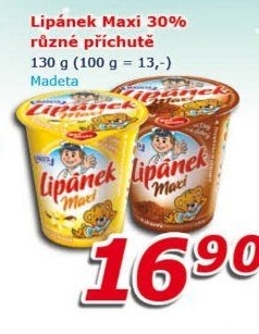 Dezert Lipánek Madeta