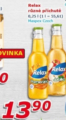 Nápoj ovocný Relax
