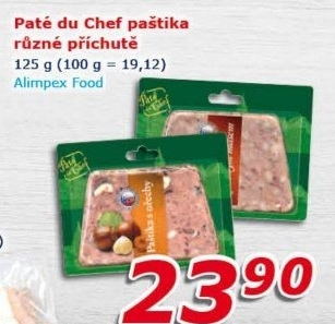Paštika Paté du Chef