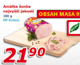 Šunka Amálka nejvyšší jakosti Krásno