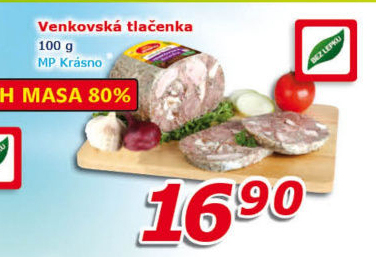 Tlačenka venkovská Krásno