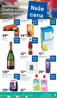 akční leták Tesco 7.4.2020-12.4.2020