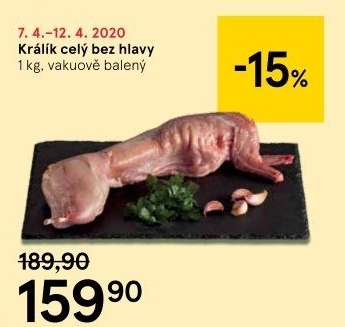 Králík celý