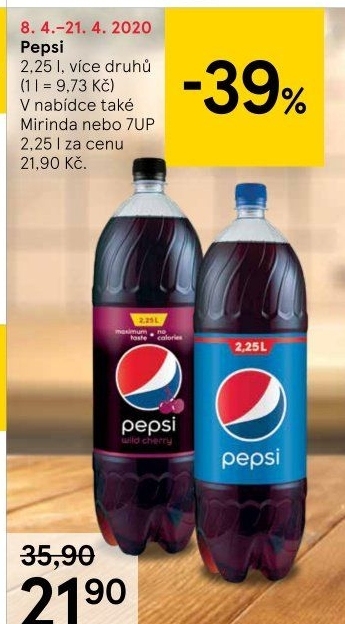 Limonáda Pepsi