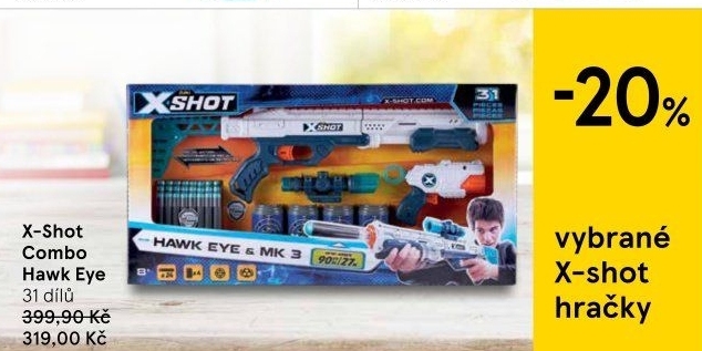 Set X-Shot Combo Hawk Eye Zuru